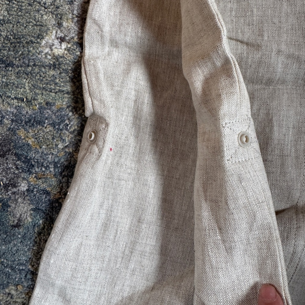 Reformation Cream Linen Pants - Picture 4 of 4